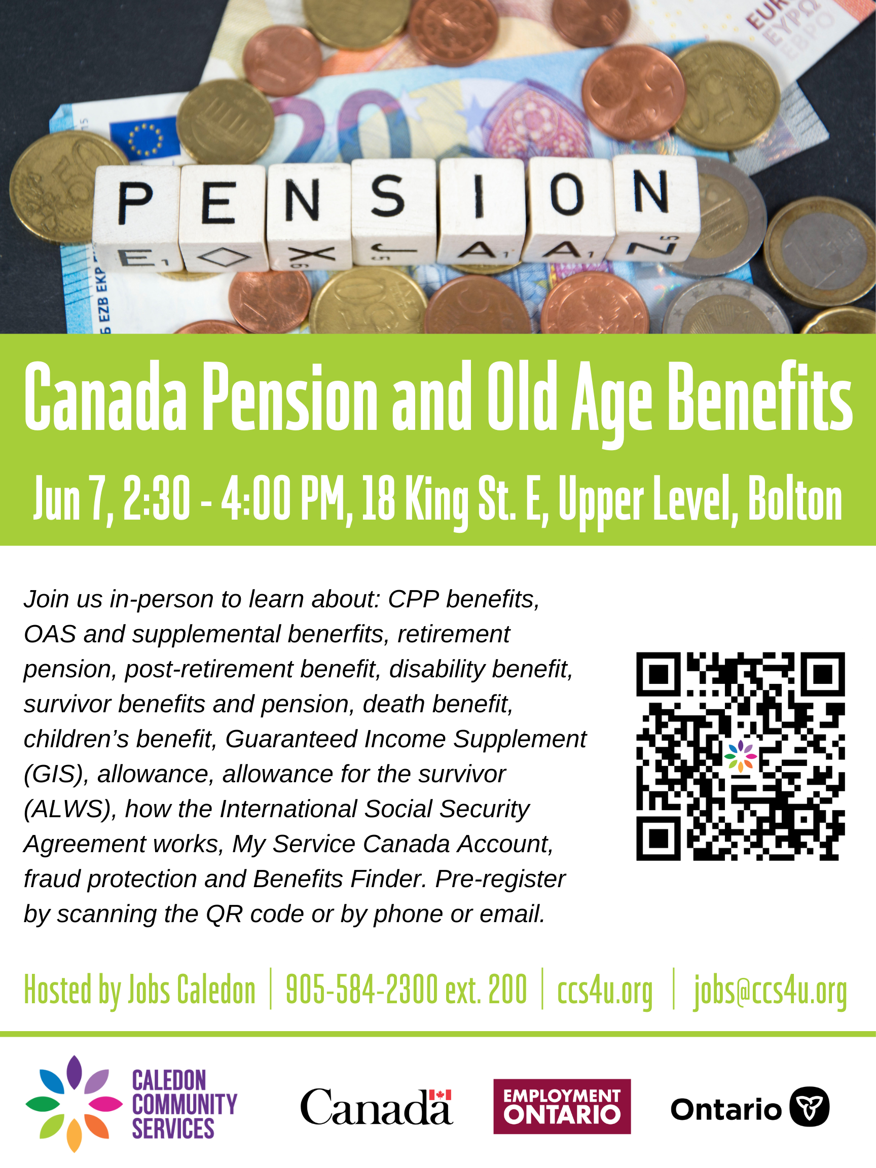 4 Service Canada Pension Workshop June 2023