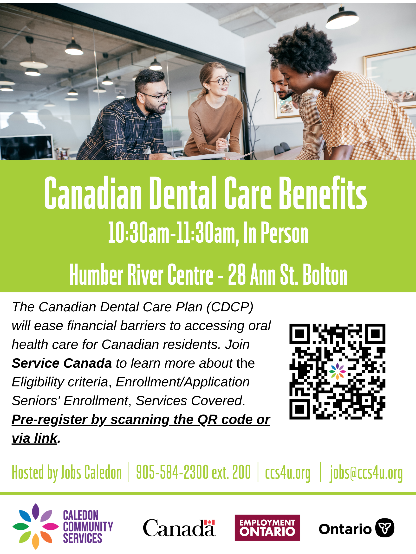 Service Canada Dental Care Benefits