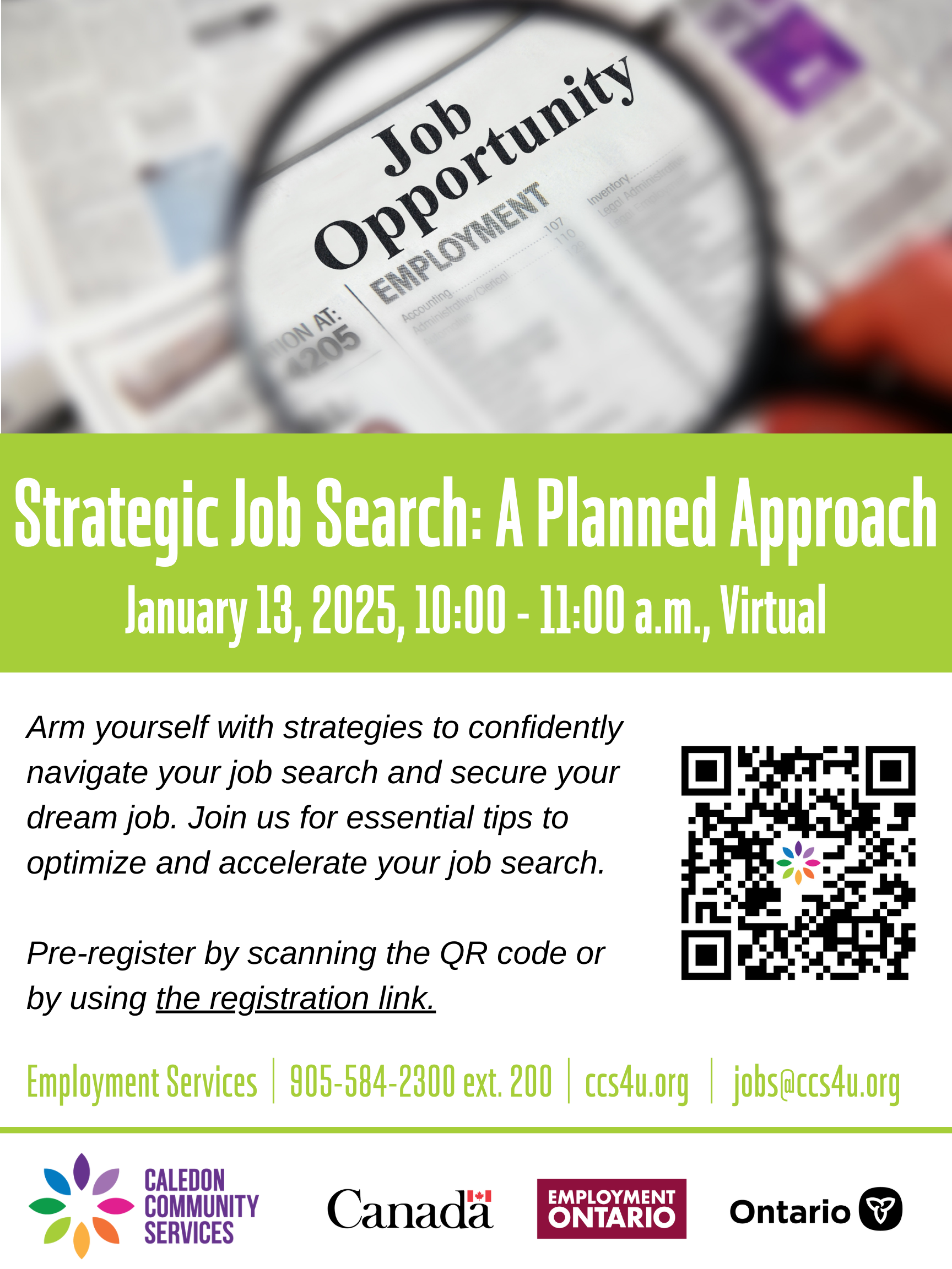 Strategic Job Search A Planned Approach