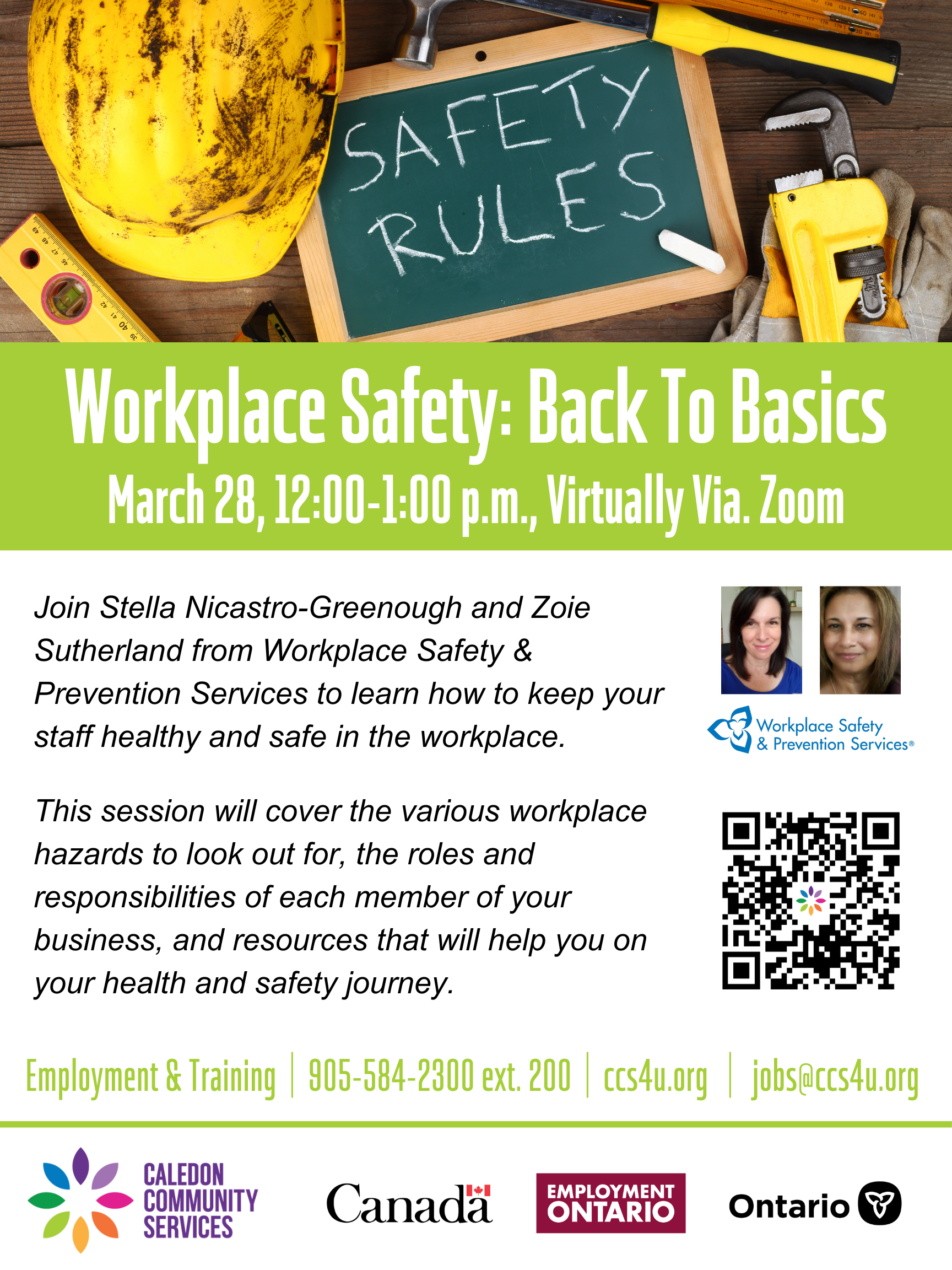 Workplace Safety Back to the Basics Workshop Oct 26 2023 1